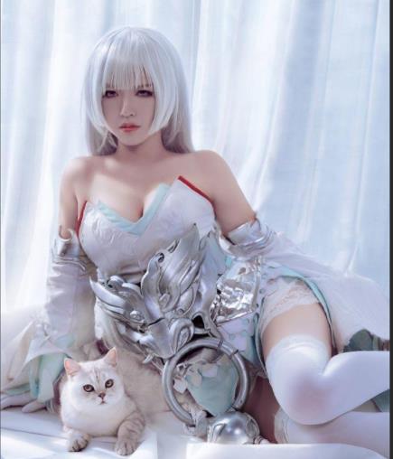 高颜值御姐COSER半半子合集